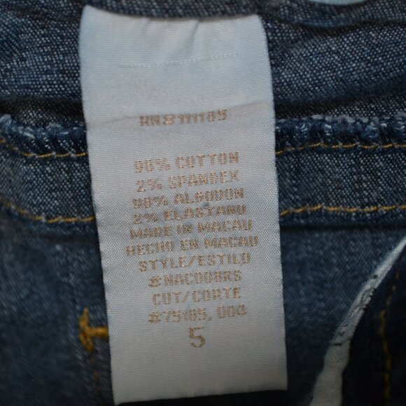 Baby Phat Vintage 2000s Gold Embroidered Pockets Flare Leg Casual Womens 5 - Picture 7 of 9